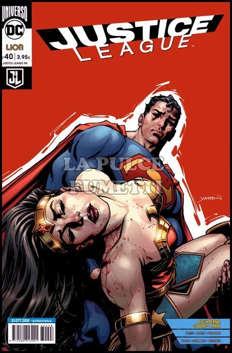 JUSTICE LEAGUE #    98 - JUSTICE LEAGUE 40